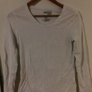 Active long sleeved tee in white M